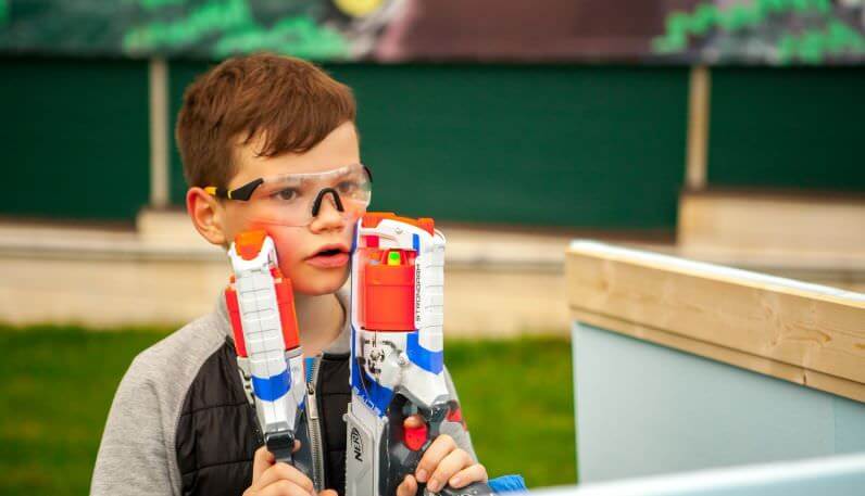 Игрушечные пушки опасны для детских глаз